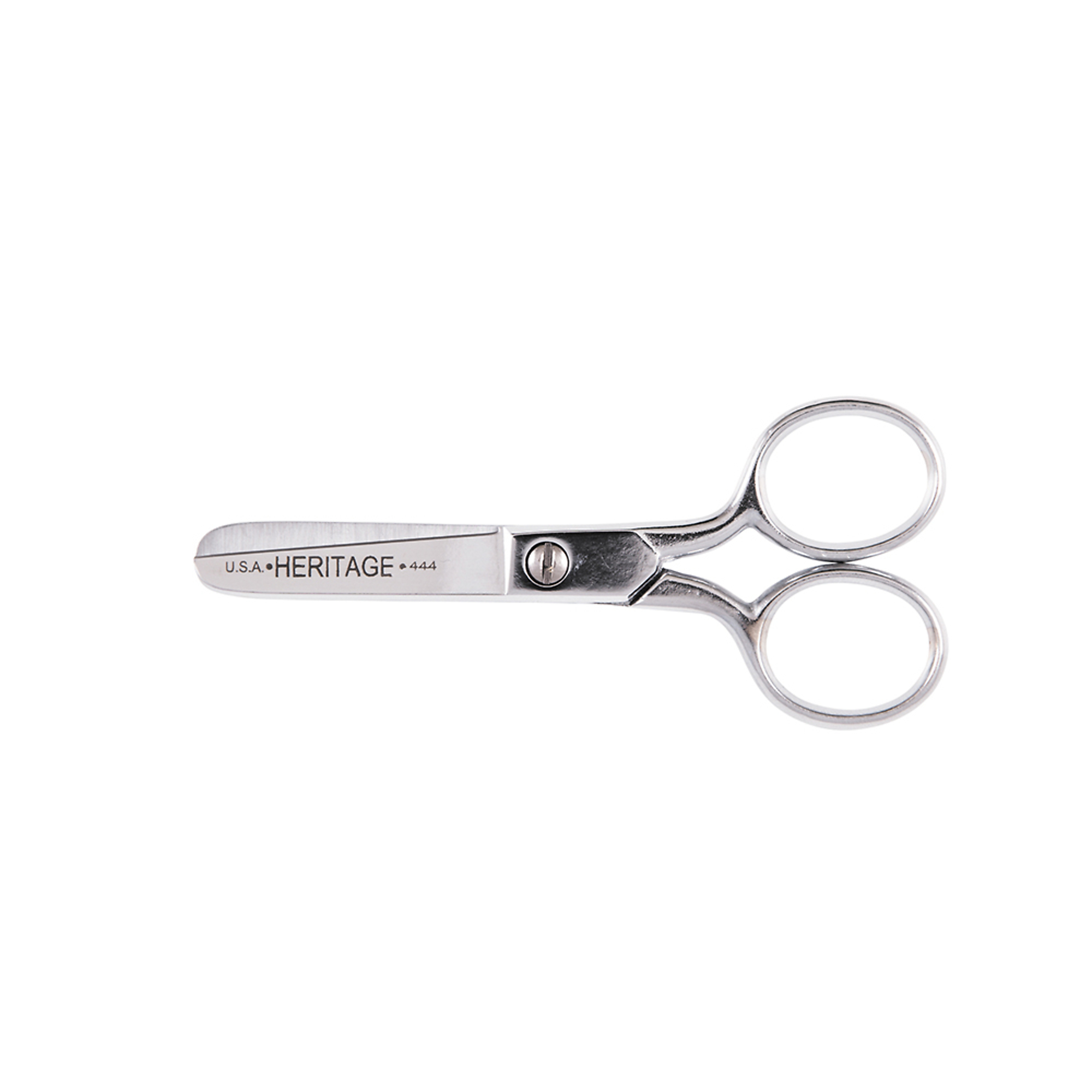 Klein Tools, Safety Scissors, 4in., Blade Size 1.75 in, Tool Length 4.38 in, Model# 444HC